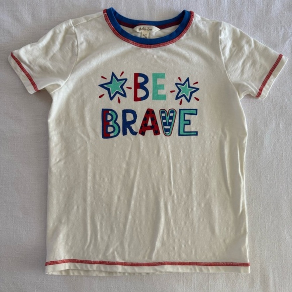 Matilda Jane Blue and Red Kids Shirt